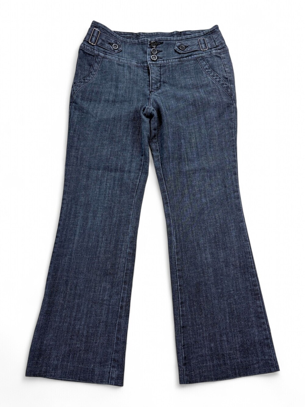 One Five One Authentic Denim Women's Ankle Crop Bootcut Jeans Size 8